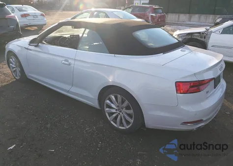 2018 Audi A5 2.0T Premium z USA, uszkodzony, nr VIN WAUYNGF52JN000387